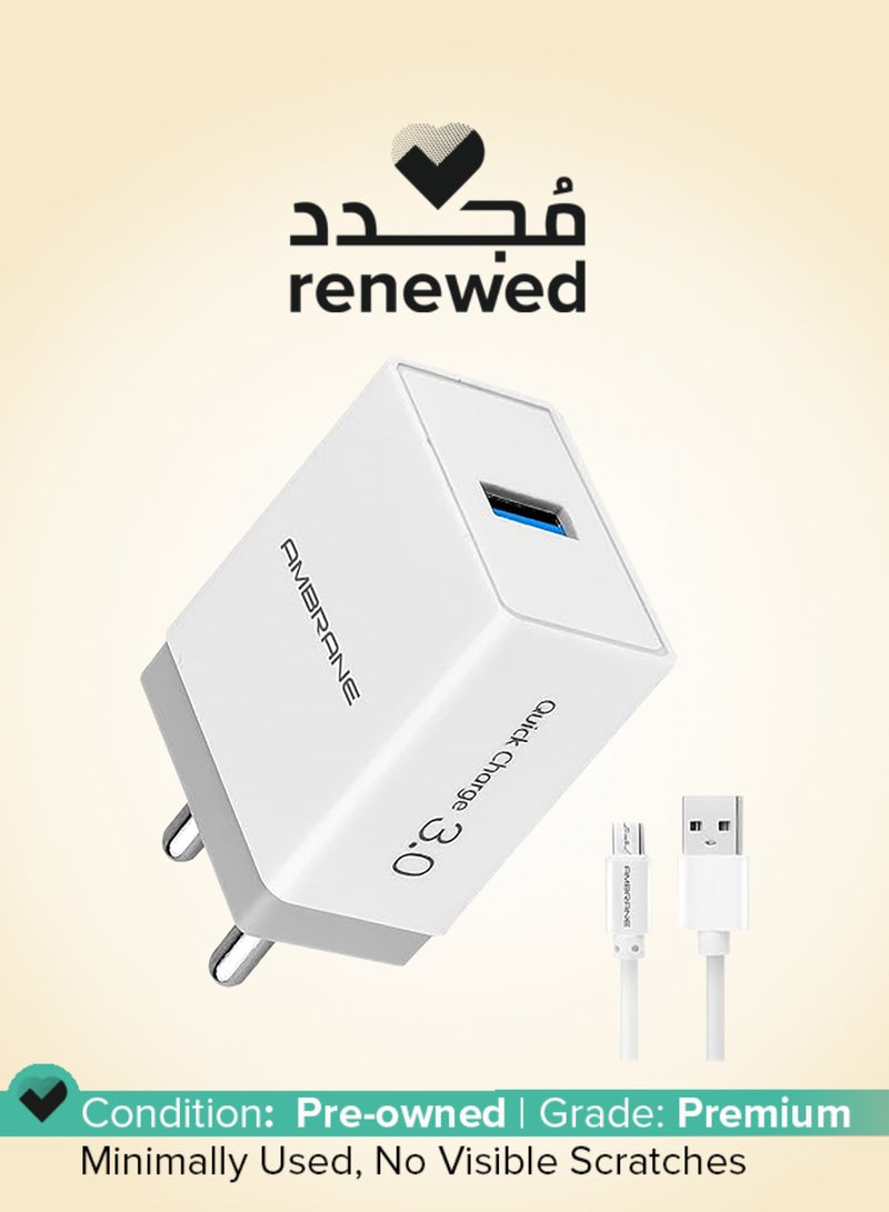 AMBRANE شاحن مجدد - 18 واط 3 أمبير (معتمد من كوالكوم) - Image 1